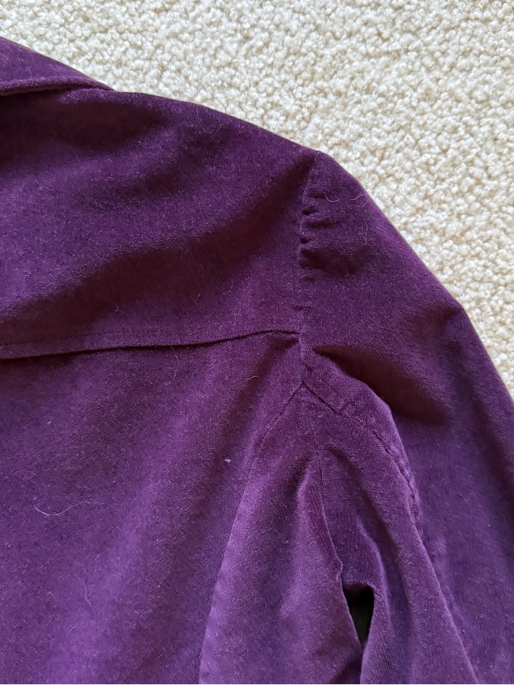 Vintage Talbots velvet jacket - Picture 11 of 11